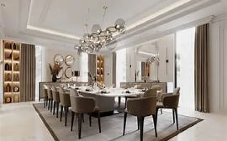 Dining Room Interior Design Services for Elegant and Functional Dining Spaces