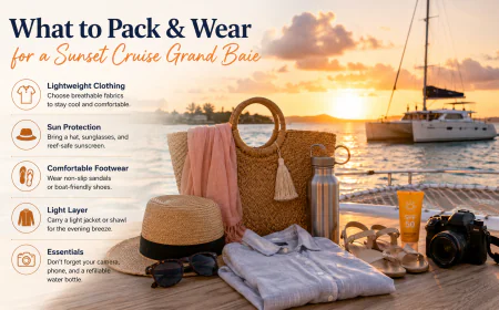 What to Pack & Wear for a Sunset Cruise Grand Baie