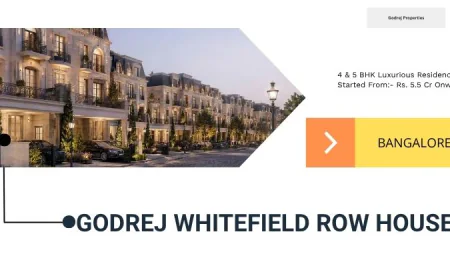 Godrej Whitefield Row Houses Bangalore: Guide to Luxury Community Living