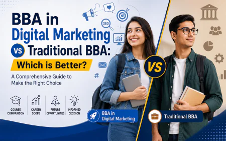 BBA in Digital Marketing vs Traditional BBA: Which is Better?