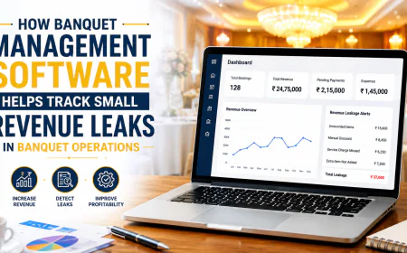 How Banquet Management Software Helps Track Small Revenue Leaks in Banquet Operations