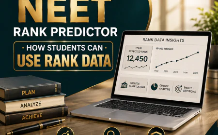 NEET Rank Predictor: How Students Can Use Rank Data