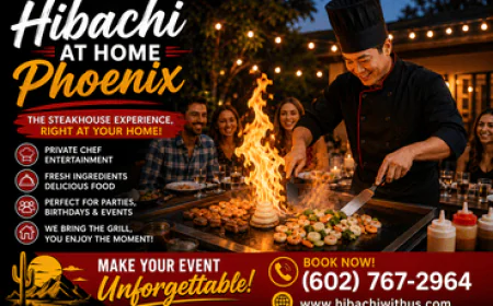 Hibachi at Home Phoenix: Bring the Ultimate Japanese Steakhouse Experience to Your Backyard
