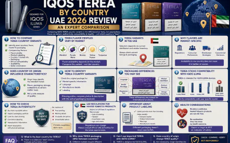IQOS TEREA by Country UAE 2026 Review: An Expert Comparison