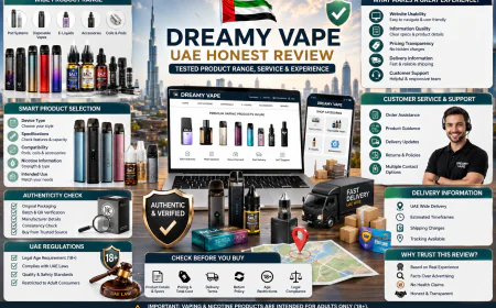 Dreamy Vape UAE Honest Review: Tested Product Range, Service, and Experience
