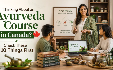 10 Things to Check Before Choosing an Ayurveda Course in Canada