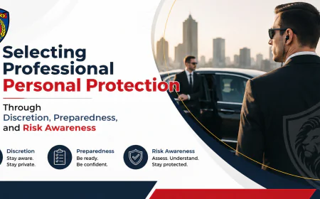 Selecting Professional Personal Protection Through Discretion, Preparedness, and Risk Awareness