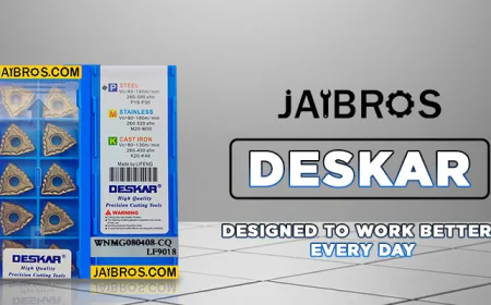 Choosing the Right Deskar Inserts for Different Machining