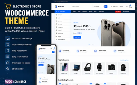 Best Electronics Store WooCommerce Theme Features for Managing Product Variations