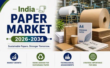 India Paper Market 2026–2034: Industry Transformation, Demand Trends, Sustainability & High-Growth Opportunities
