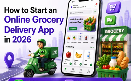 How to Start an Online Grocery Delivery App in 2026