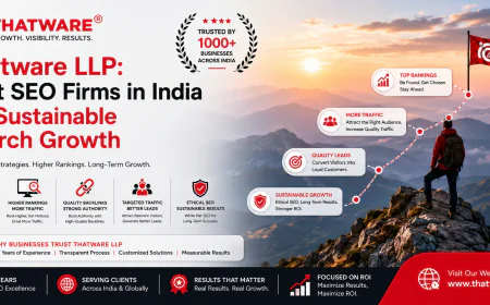 Thatware LLP: Best SEO Firms in India for Sustainable Search Growth