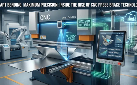 Smart Bending, Maximum Precision: Inside the Rise of CNC Press Brake Technology