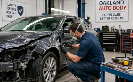 Finding the Right Auto Body Shop in Oakland After an Accident