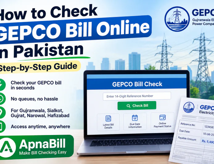 How to Check GEPCO Bill Online (Simple Guide for Pakistan Users)
