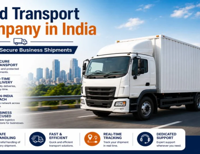Road Transport Company in India Offering Secure Business Shipments