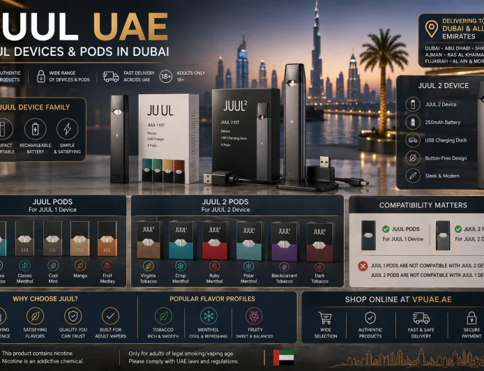 JUUL UAE: JUUL Devices and Pods in Dubai