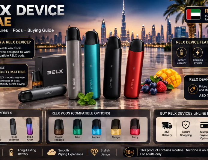 RELX Device in UAE: Models, Features, Pods and Buying Guide