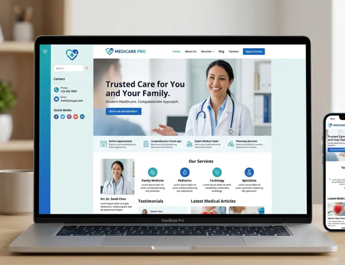 Medical Doctor WordPress Theme Features for Building Patient Confidence