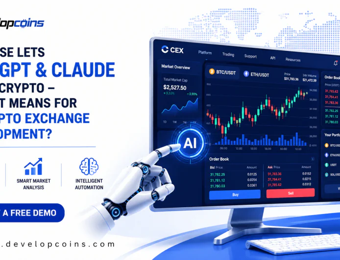 Coinbase Lets ChatGPT & Claude Trade Crypto - What It Means for AI Crypto Exchange Development?