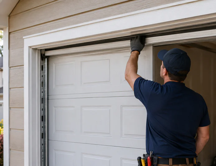 Why a New Garage Door Can Rub the Header Even When the Opening Was Measured Correctly