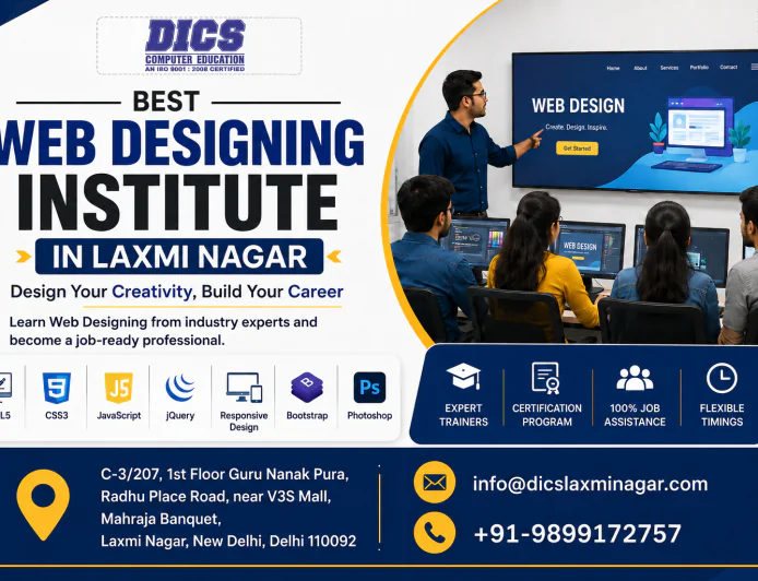 Best Web Designing Institute in Laxmi Nagar | Learn Web Design