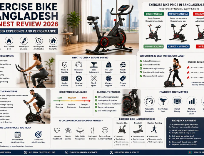 Exercise Bike Bangladesh Honest Review 2026: Real User Experience and Performance