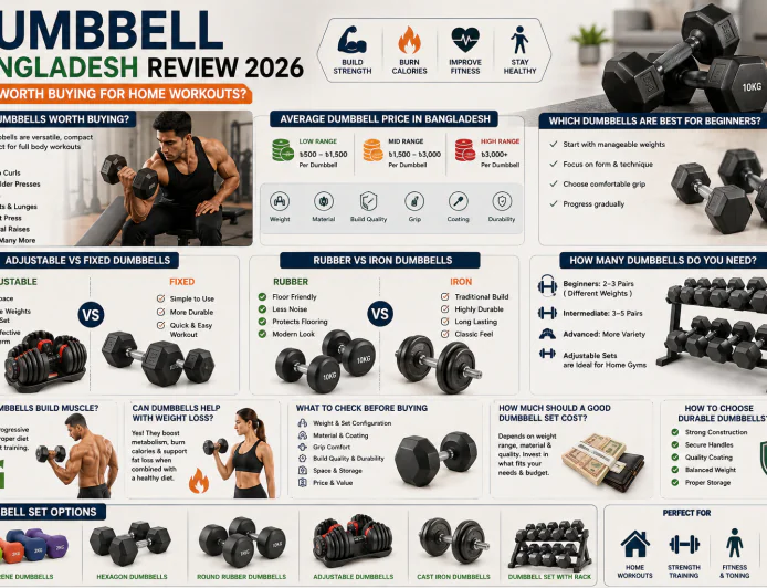 Dumbbell Bangladesh Review 2026: Is It Worth Buying for Home Workouts?