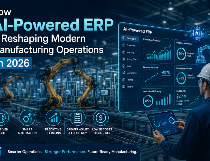 How AI-Powered ERP Is Reshaping Modern Manufacturing Operations in 2026