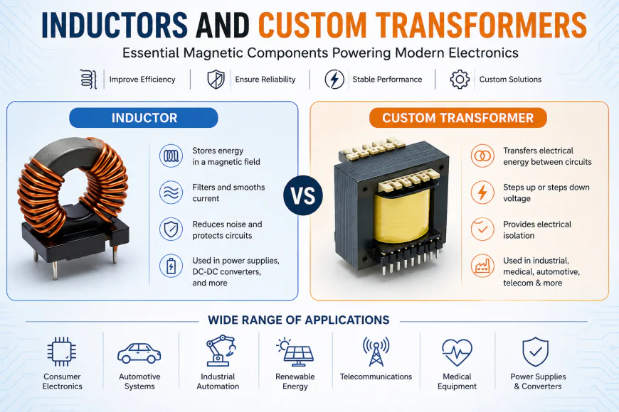 Why Inductors and Custom Transformers Matter in Electronic Design