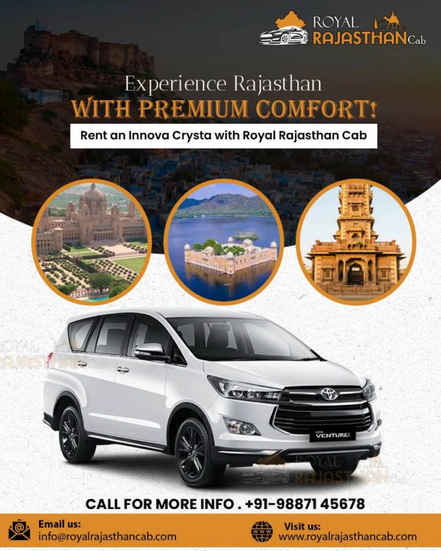 nova Crysta Rental Jaipur | Premium SUV for Every Journey  Meta Description (160 Characters)