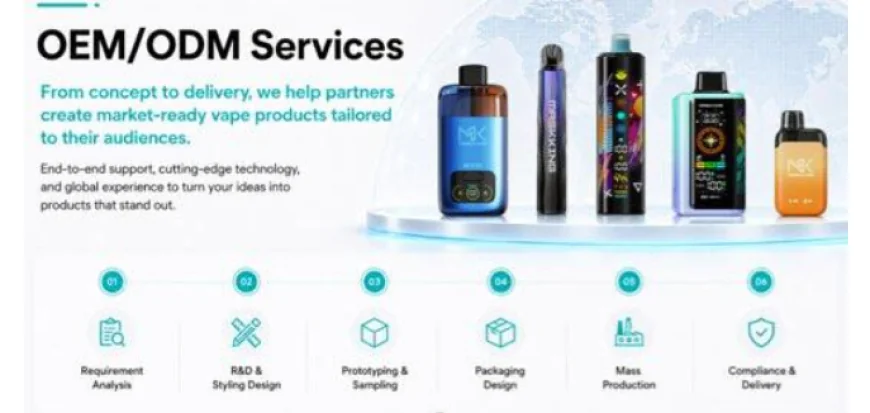 Maskking OEM and ODM Vape Manufacturing Services