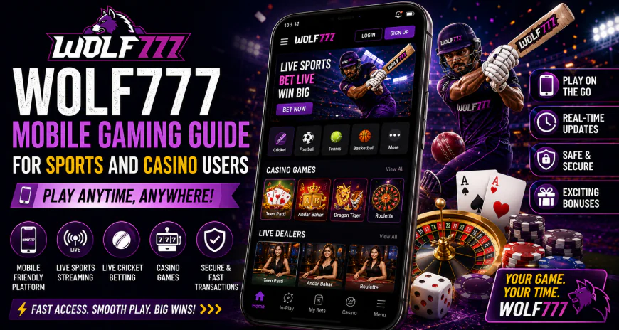 Wolf777 Mobile Gaming Guide for Sports and Casino Users