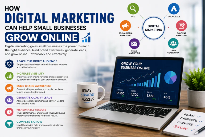 How Digital Marketing Can Help Small Businesses Grow Online