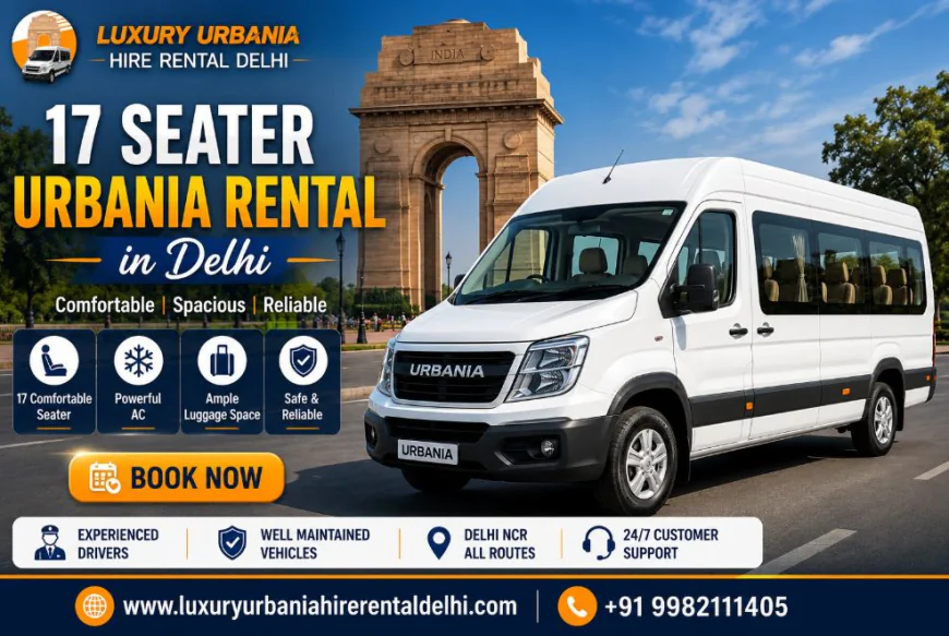 Force Urbania on Rent in Delhi – A Comfortable Way to Travel in Groups