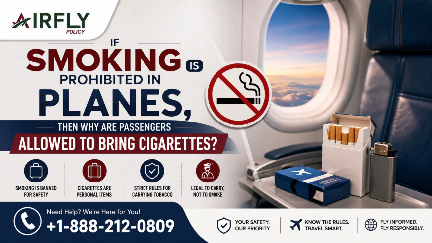 If Smoking Is Prohibited in Planes, Then Why Are Passengers Allowed to Bring Cigarettes?