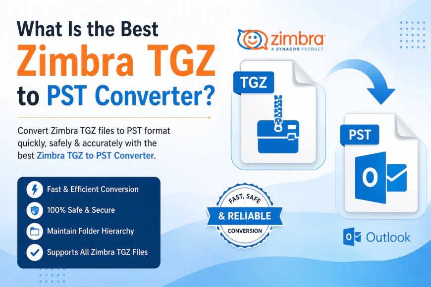 What Is the Best Zimbra TGZ to PST Converter?