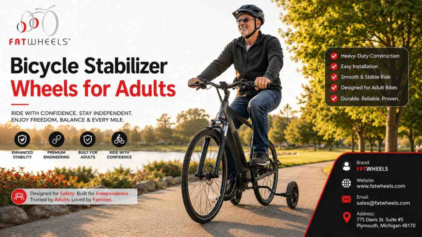 FATWHEELS: The Complete Guide to Choosing the Best Bicycle Stabilizer Wheels for Adults, Training Wheels for 20 Inch Bicycle, Training Wheels for Bike, and Adult Training Wheels for Bikes