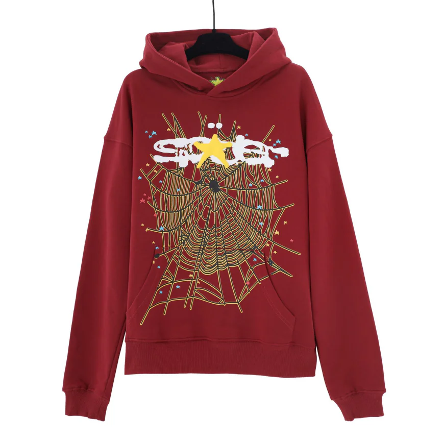 Red Sp5der Hoodie: More Than a Hoodie—A Signature of Bold Streetwear Identity