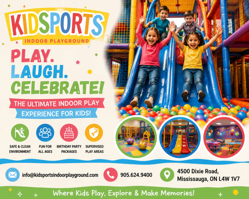Best indoor playground in Mississauga for Kids