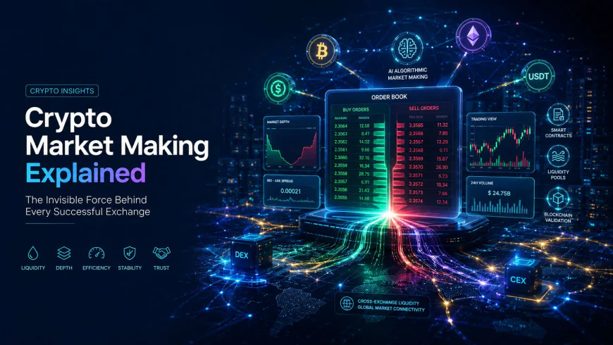 Crypto Market Making Explained: The Invisible Force Behind Every Successful Exchange