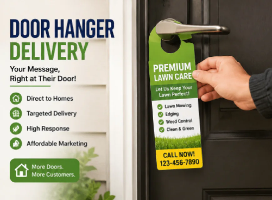 Door Hanger Delivery Strategies Real Estate Agents Use to Build Strong Neighborhood Presence
