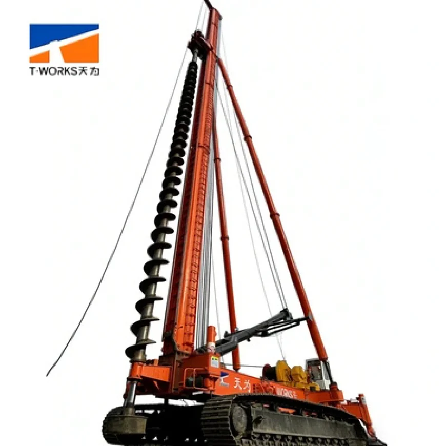 Efficient Drilling Operations Depend on a Quality Pile Boring Machine