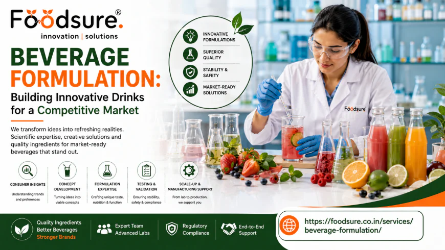 Beverage Formulation: Building Innovative Drinks for a Competitive Market