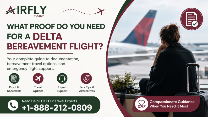 What Proof Do You Need for a Delta Bereavement Flight?