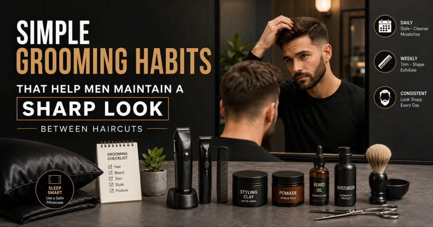 Simple Grooming Habits to Maintain a Sharp Look Between Haircuts