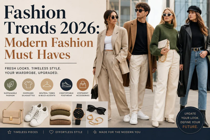 Fashion Trends 2026: Modern Fashion Must Haves