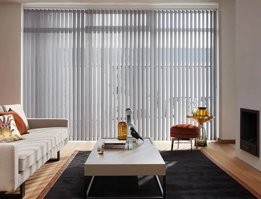 Light Control Vertical Blinds in Cypress TX | All Modern Shades