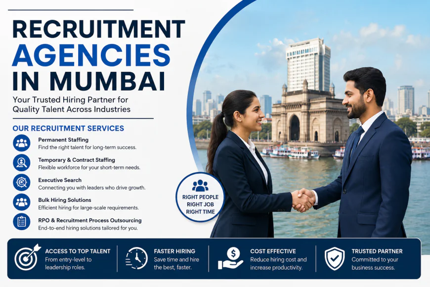 Recruitment Agencies in Mumbai: Find the Right Hiring Partner for Faster, Smarter Recruitment