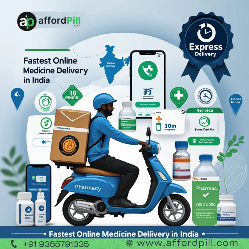 Fastest Online Medicine Delivery in India for Seniors and Working Professionals